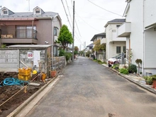 【東京都/小平市学園東町】小平市学園東町土地 前面道路