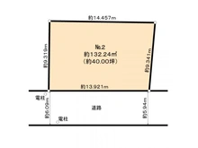 【東京都/世田谷区砧】世田谷区砧7丁目土地 区画図
