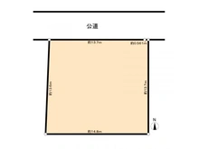 【埼玉県/川口市上青木】川口市上青木4丁目土地 区画図