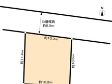 【東京都/府中市西府町】府中市西府町4丁目 区画図
