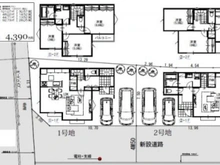 【東京都/府中市栄町】府中市栄町3丁目土地　1号地 建物参考プラン