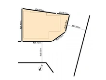 【大阪府/大阪市東淀川区上新庄】大阪市東淀川区上新庄3丁目土地 区画図