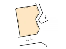 【大阪府/大阪市東淀川区豊里】大阪市東淀川区豊里5丁目土地 区画図