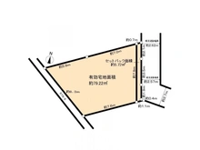 【東京都/板橋区赤塚】板橋区赤塚5丁目土地 区画図
