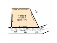 【東京都/国分寺市西恋ヶ窪】国分寺市西恋ヶ窪1丁目 土地 区画図