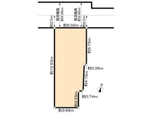【東京都/葛飾区立石】葛飾区立石7丁目 土地 区画図
