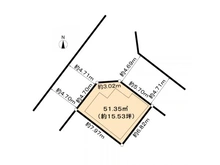 【大阪府/高槻市登町】高槻市登町土地 区画図