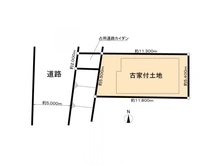 【大阪府/高槻市芥川町】高槻市芥川町4丁目土地 区画図