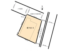 【大阪府/高槻市淀の原町】高槻市淀の原町土地 区画図