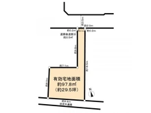 【東京都/杉並区高円寺南】高円寺南1丁目土地 区画図