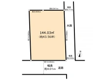 【埼玉県/さいたま市見沼区大字御蔵】さいたま市見沼区大字御蔵土地 区画図