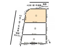 【埼玉県/さいたま市見沼区東大宮】さいたま市見沼区東大宮六丁目(1) 区画図