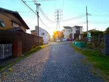 【埼玉県/さいたま市見沼区大字小深作】さいたま市見沼区大字小深作土地 南西側前面道路