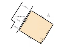 【東京都/北区栄町】北区栄町土地 区画図