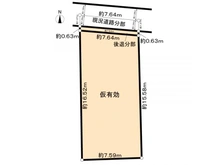 【大阪府/大阪市天王寺区大道】大阪市天王寺区大道2丁目 区画図