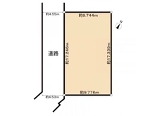 【愛知県/名古屋市東区矢田東】名古屋市東区矢田東土地 区画図