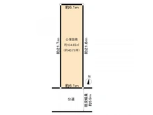【愛知県/名古屋市西区歌里町】名古屋市西区歌里町土地 区画図