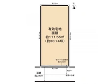 【愛知県/名古屋市千種区春岡】名古屋市千種区春岡1丁目土地 区画図