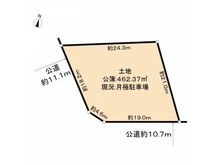 【愛知県/名古屋市瑞穂区密柑山町】名古屋市瑞穂区密柑山町1丁目 土地 区画図