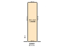 【愛知県/名古屋市中区大須】名古屋市中区大須4丁目土地 区画図