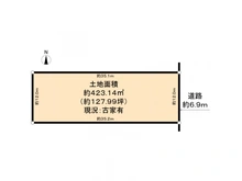 【愛知県/名古屋市名東区代万町】名古屋市名東区代万町1丁目土地 区画図
