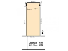 【愛知県/名古屋市西区城西】名古屋市西区城西4丁目土地 区画図