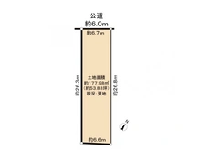【愛知県/名古屋市名東区よもぎ台】名古屋市名東区よもぎ台3丁目土地 区画図