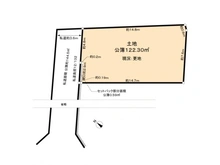 【愛知県/名古屋市昭和区八事富士見】名古屋市昭和区八事富士見土地 区画図