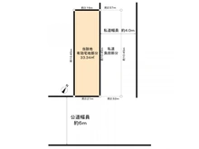 【兵庫県/神戸市兵庫区塚本通】塚本通4丁目土地 区画図