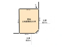 【兵庫県/神戸市垂水区御霊町】神戸市垂水区御霊町　土地 区画図