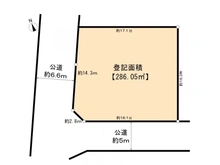 【神奈川県/横浜市旭区上白根】横浜市旭区上白根1丁目 区画図