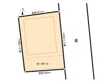 【兵庫県/尼崎市南塚口町】尼崎市南塚口町8丁目土地 区画図