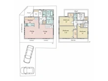 【東京都/清瀬市野塩】清瀬市野塩4丁目土地　8区画 建物代金1830万円　延床面積92.34平米
