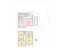 【東京都/東村山市秋津町】東村山市秋津町3丁目土地 建物プラン例：建物価格約4807万円、建物面積97.70m2※給排水管工事費込み