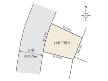 【神奈川県/大和市つきみ野】大和市つきみ野5丁目 土地 区画図