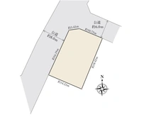 【神奈川県/川崎市麻生区上麻生】川崎市麻生区上麻生2丁目 土地 区画図