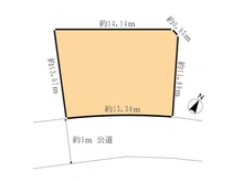 【神奈川県/横浜市金沢区富岡西】横浜市金沢区富岡西4丁目 土地 区画図