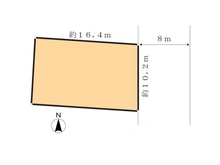 【愛知県/名古屋市天白区野並】名古屋市天白区野並2丁目 土地 区画図