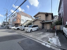 【東京都/江戸川区平井】江戸川区平井1丁目 土地 現地（古家あり）：写真中央