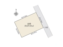 【東京都/江戸川区平井】江戸川区平井1丁目 土地 区画図