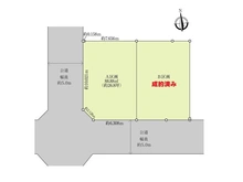 【千葉県/柏市みどり台】柏市みどり台4丁目 土地 区画図