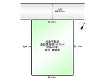 【千葉県/松戸市五香】松戸市五香2丁目 土地 区画図