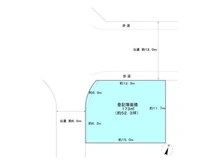 【千葉県/松戸市牧の原】松戸市牧の原2丁目 土地 区画図