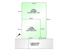 【千葉県/柏市豊四季】柏市豊四季 土地 区画図