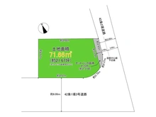 【東京都/板橋区板橋】板橋区板橋4丁目 土地 区画図