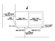 【兵庫県/芦屋市宮川町】芦屋市宮川町 土地 区画図