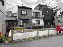 【大阪府/大阪市天王寺区細工谷】大阪市天王寺区細工谷2丁目 土地 現地