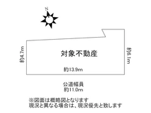 【愛知県/名古屋市中村区鳥居通】名古屋市中村区鳥居通4丁目 土地 区画図