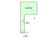 【愛知県/名古屋市東区筒井】名古屋市東区筒井3丁目 土地 区画図