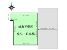 【愛知県/名古屋市千種区春岡】名古屋市千種区春岡2丁目 土地 区画図